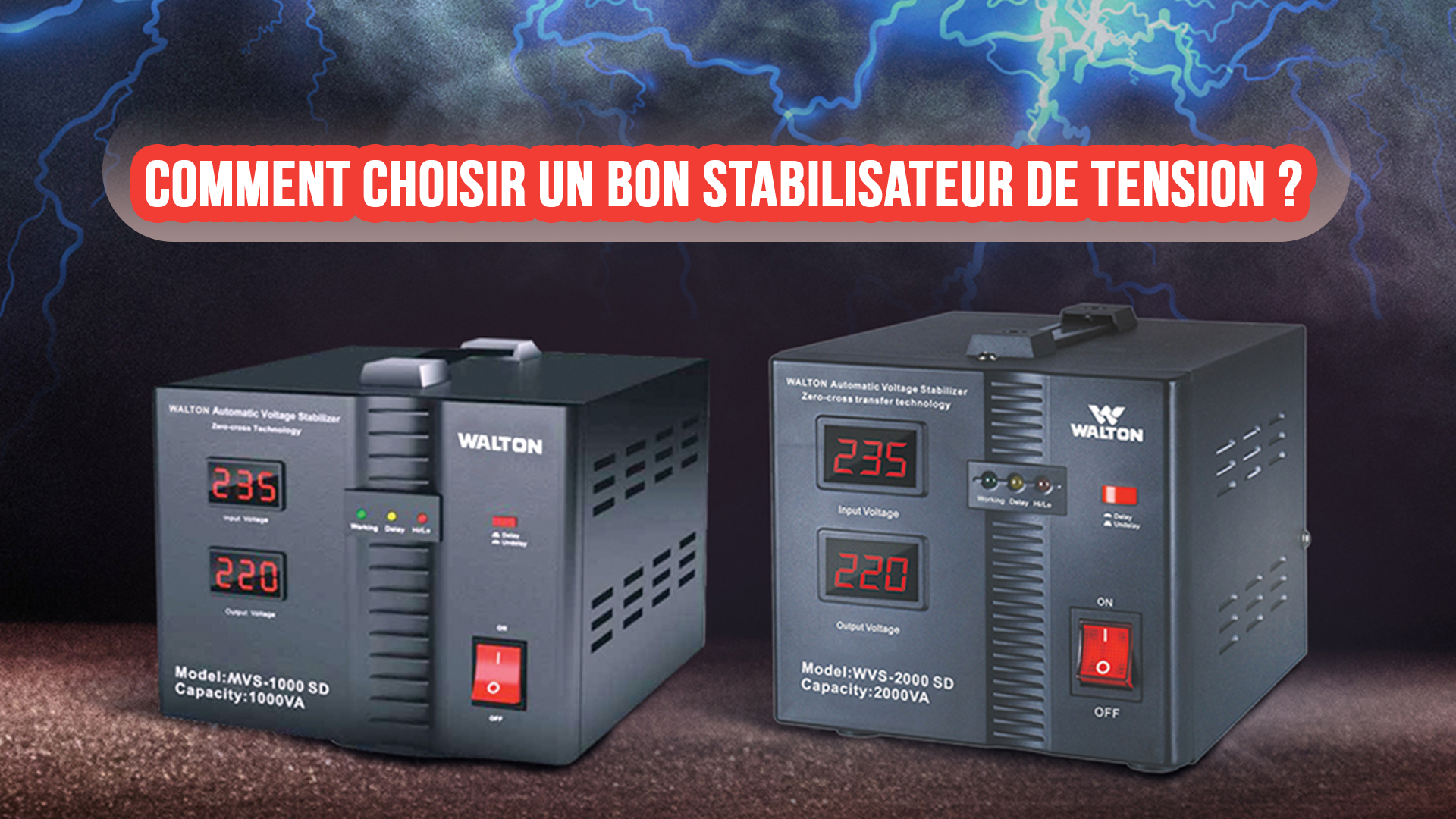 Comment Choisir Un Bon Stabilisateur De Tension