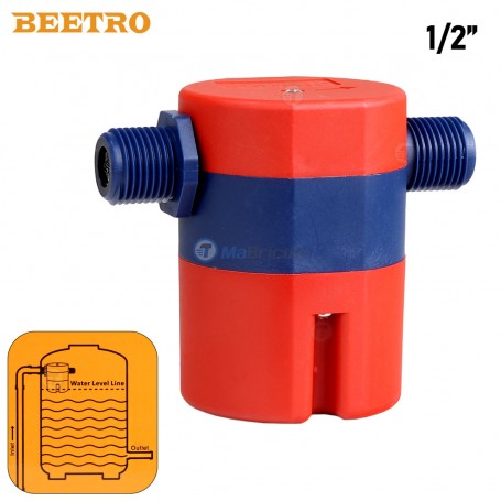 Flotteur automatique, vanne de contrôle de niveau d'eau 15/21mm BEETRO