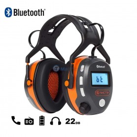 Casque stop bruit radio Bluetooth à batterie 22dB TACTIX