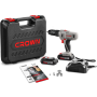 Perceuse Visseuse sans fil 13mm 18V 2 Batteries 1.5AH avec valise CROWN