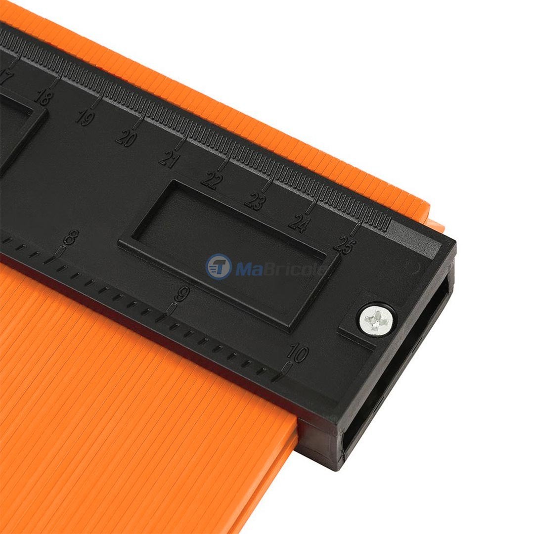 Tête De Douche Pluie Ronde 25cm - Plastique Chromé - Fixation Autoportante - Pour Cabine Douche