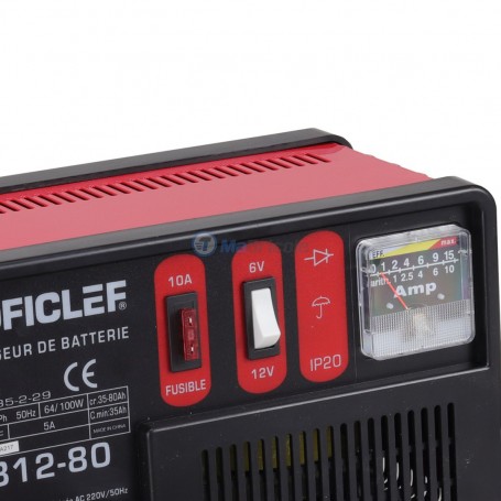 Chargeur de batterie 12-24V 40-100Amp SOFICLEF