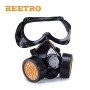 Masque à poussière avec lunettes 2 filtres 7 couches BEETRO