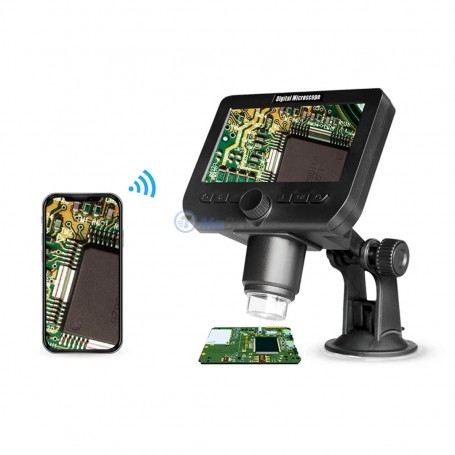 Microscope électronique sans-fil 50-1000x 1080P