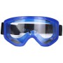 نظارات شفافة مضادة للضباب، مقاومة للماء والغبار، إطار أزرق ، شريط مطاطي قابل للتعديل رابيليوطا