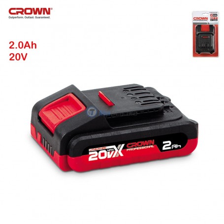 Batterie 20V MAX 2.0Ah Lithium-ion One For All CROWN