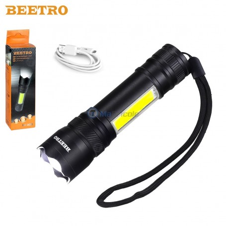 Lampe torche LED rechargeable USB BEETRO