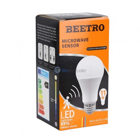 Ampoule LED avec Sensor detecteur de mouvement E27 Energy Saving