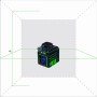Niveau laser autonivelant vert 1H 360° 1V avec trépied et valise ADA