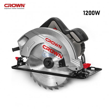 Scie circulaire 190mm 1200W CROWN