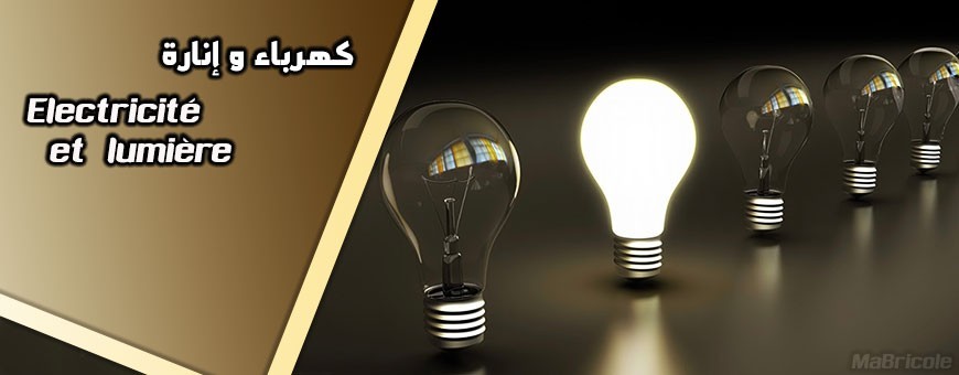 Acheter chez MaBricole Algérie: Electricité et luminaire